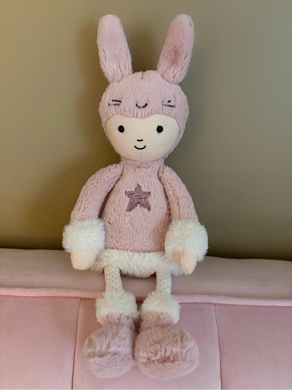 Jellycat Perky Bunnyhop Plush Doll